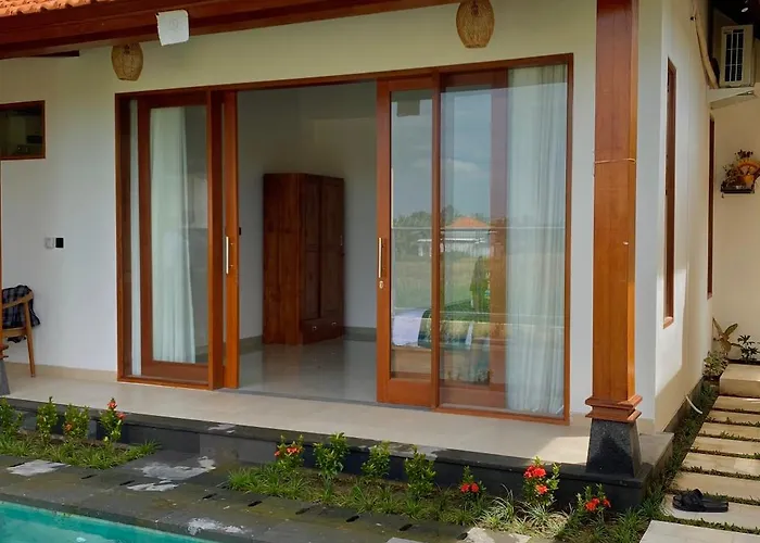 Soka Sayan Ricefield View & Private Pool *