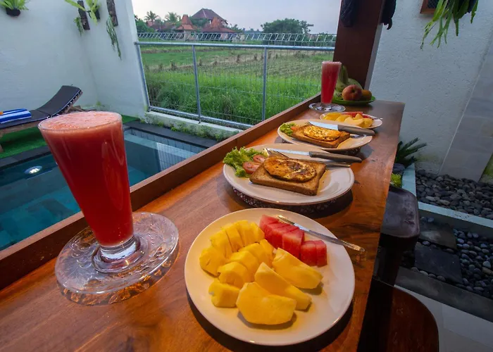Ferienhaus Soka Sayan Ricefield View & Private Pool Ubud
